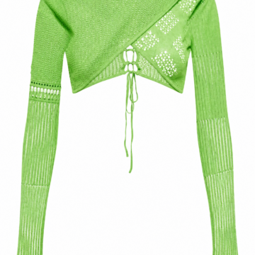 Women's Solid Split Hem Round Neck Top
