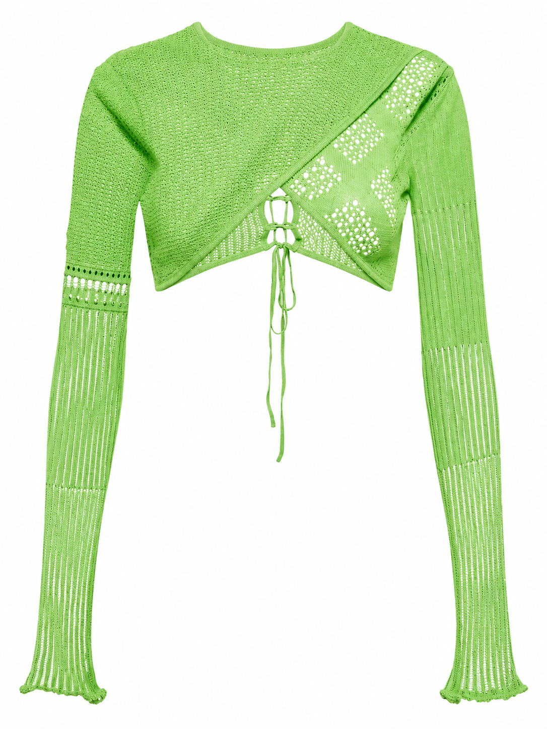 Women's Solid Split Hem Round Neck Top